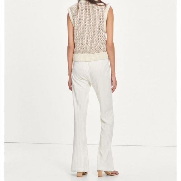 samsoe samsoe camoua trousers in eggnog - Picture 2 of 11